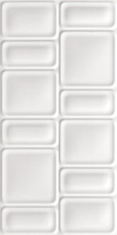 WINTER RECTANGLE MIX WHITE GLOSS 300X600